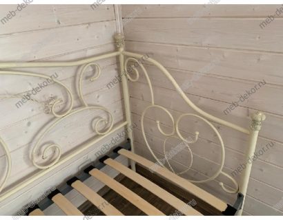Кровать-диван односпальная Джейн (Jane) + основание Antique White — фото 5