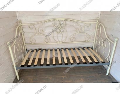 Кровать-диван односпальная Джейн (Jane) + основание Antique White — фото 6