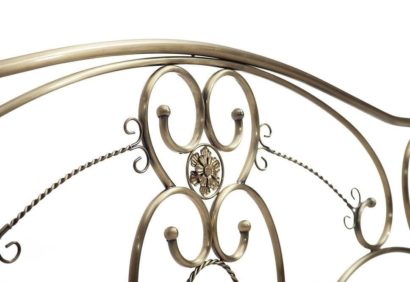 Кровать-диван односпальная Джейн (Jane) + основание Antique Brass — фото 2