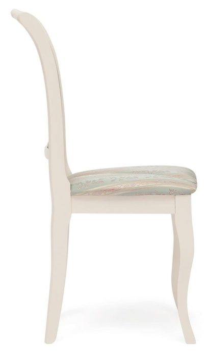 Стул с мягким сиденьем OPERA (ОПЕРА) ткань бирюзовая H180-19, ivory white — фото 5