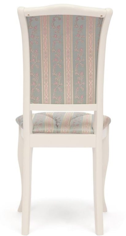 Стул с мягким сиденьем OPERA (ОПЕРА) ткань бирюзовая H180-19, ivory white — фото 4