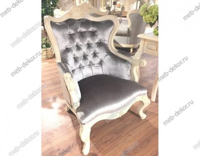 MK-1898-IV. Кресло Милано (84х86х165 см), SOFA 1 SEAT, цвет: Слоновая кость — фото 4