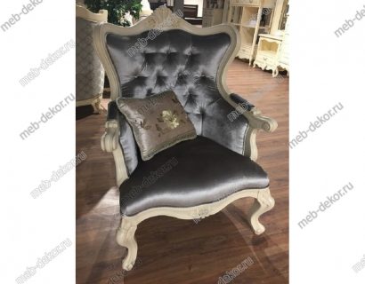 MK-1898-IV. Кресло Милано (84х86х165 см), SOFA 1 SEAT, цвет: Слоновая кость — фото 1