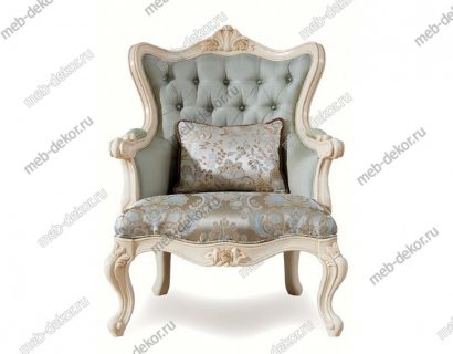 MK-1898-IV. Кресло Милано (84х86х165 см), SOFA 1 SEAT, цвет: Слоновая кость — фото 3