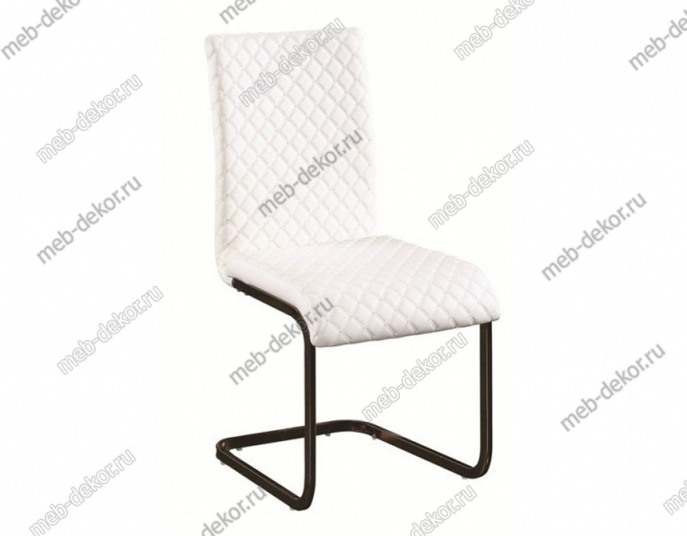 Стул MK-5703-WT цвет: White — обитый экокожей