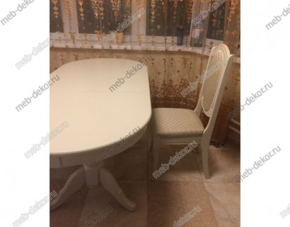 Обеденная группа Презент/Королевский, слоновая кость (стол и 4 стула) — фото 3