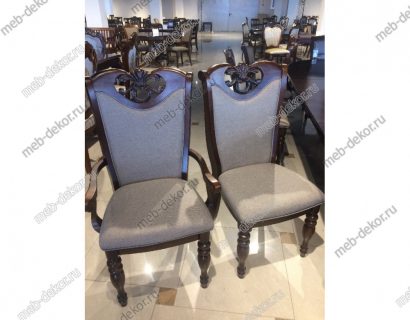 Стул MK-4514-LW GELIOS цвет: Light Walnut — фото 3