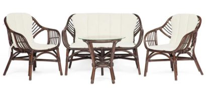 Комплект для отдыха Сонома (Sonoma) нат. ротанг (Walnut -грецкий орех) — фото 1