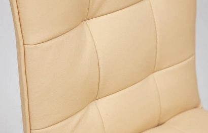 Кресло офисное TetChair «Зеро» (Zero beige) (Искусств. бежевая кожа) — фото 6