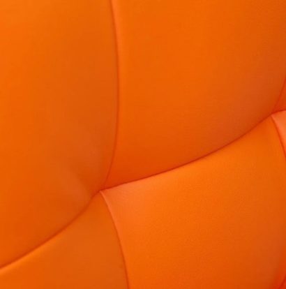 Кресло офисное TetChair «Зеро» (Zero orange) (Оранжевая искусственная кожа) — фото 3