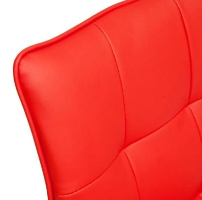 Кресло офисное TetChair «Зеро» (Zero red) (Красная искусственная кожа) — фото 5