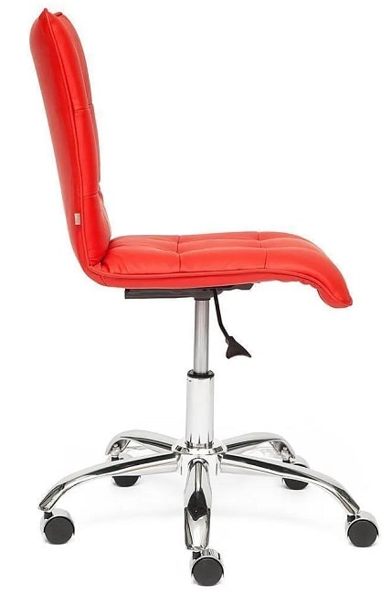 Кресло офисное TetChair «Зеро» (Zero red) (Красная искусственная кожа)