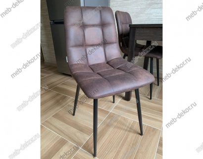 СТУЛ CHILLI КОРИЧНЕВЫЙ, ТКАНЬ МИКРОФИБРА PK-03 — фото 8