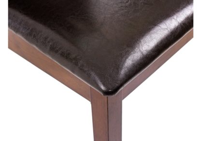 Стул деревянный Luiza dirty oak / dark brown — фото 3