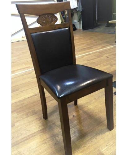 Стул деревянный Luiza dirty oak / dark brown — фото 10