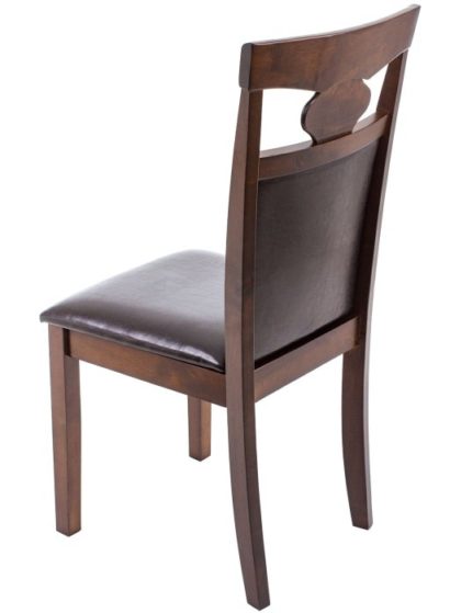 Стул деревянный Luiza dirty oak / dark brown — фото 5