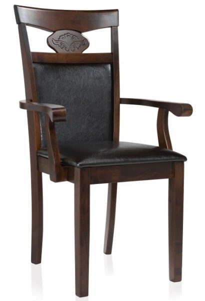Кресло Luiza dirty oak / dark brown — фото 1