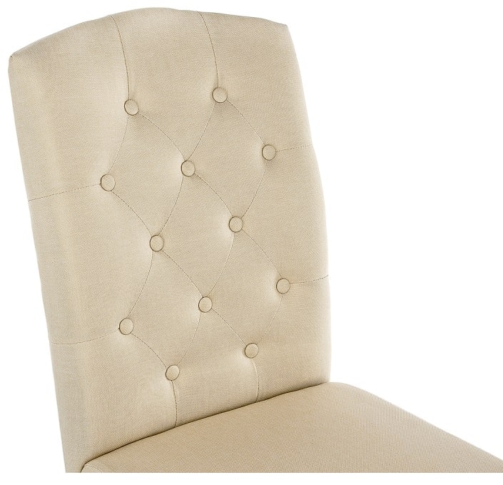 Стул Menson dark walnut / fabric cream