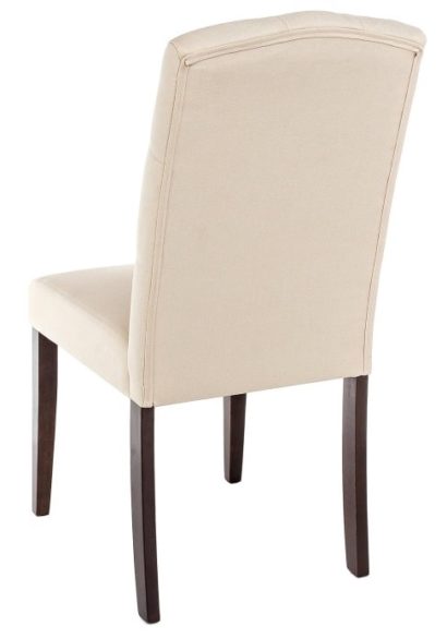 Стул Menson dark walnut / fabric cream — фото 4