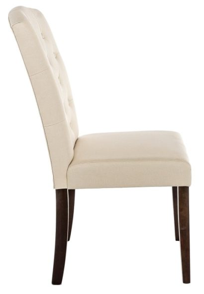 Стул Menson dark walnut / fabric cream — фото 3