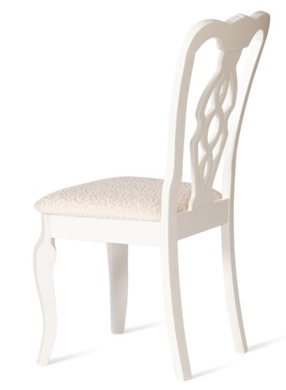 Стул с мягким сиденьем Афродита (Aphrodite) ivory white — фото 10