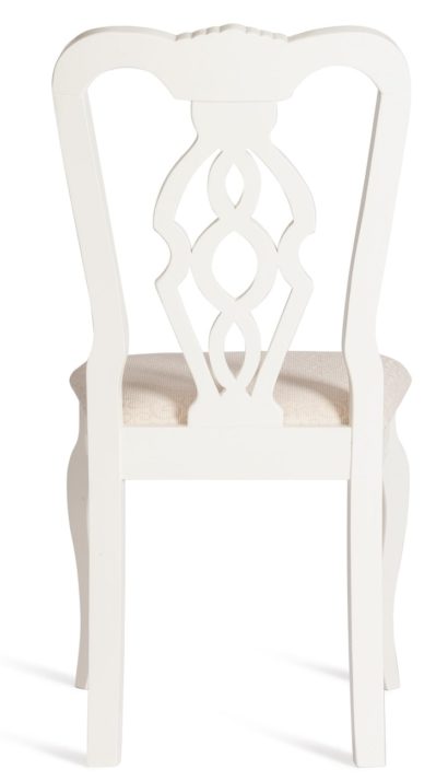 Стул с мягким сиденьем Афродита (Aphrodite) ivory white — фото 8