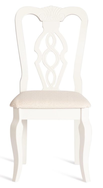 Стул с мягким сиденьем Афродита (Aphrodite) ivory white — фото 7