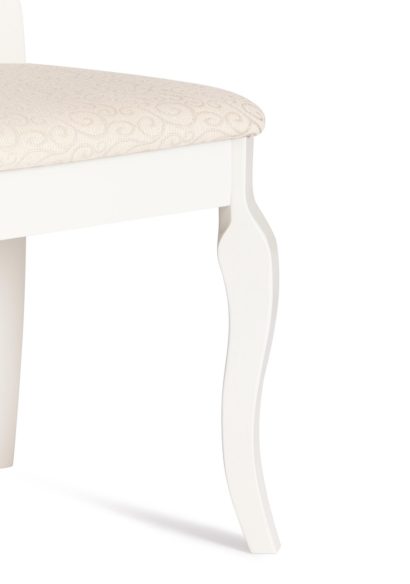 Стул с мягким сиденьем Афродита (Aphrodite) ivory white — фото 12
