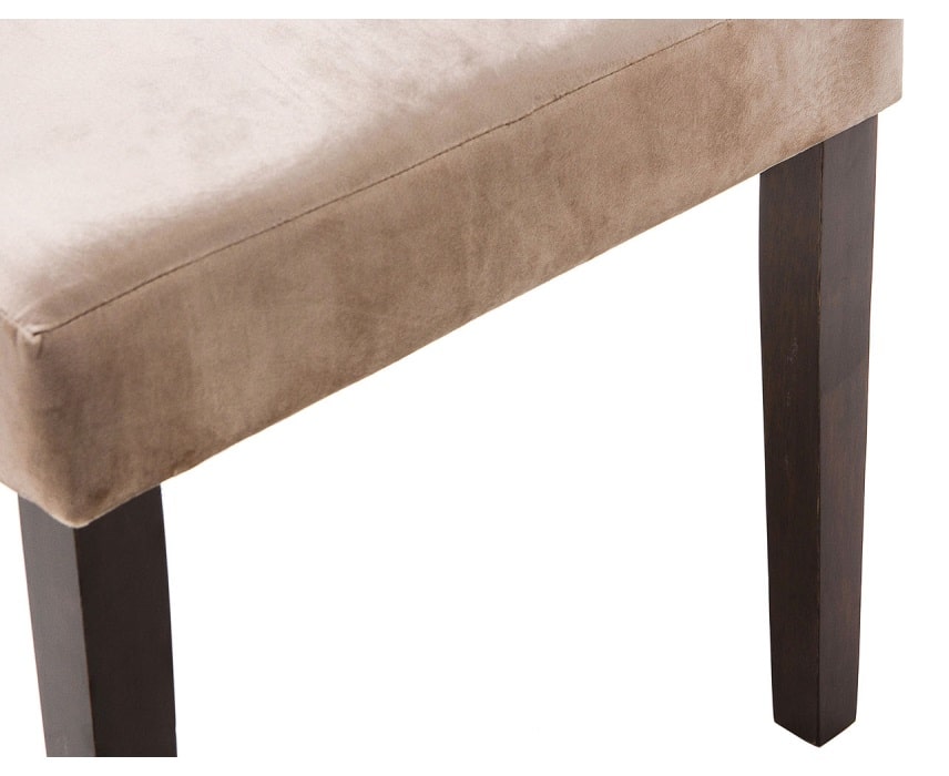Стул Elegance dark walnut / fabric beige