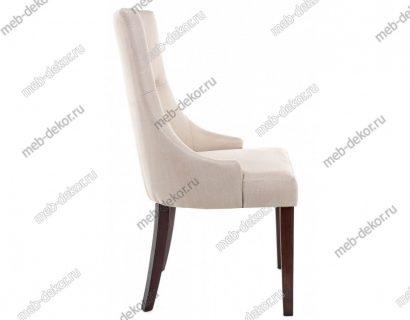 Стул Elegance dark walnut / fabric cream — фото 3