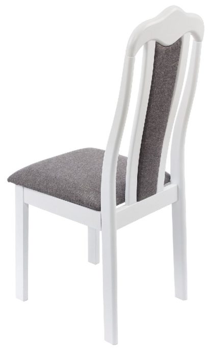 Стул деревянный Aron Soft white / light grey — фото 7