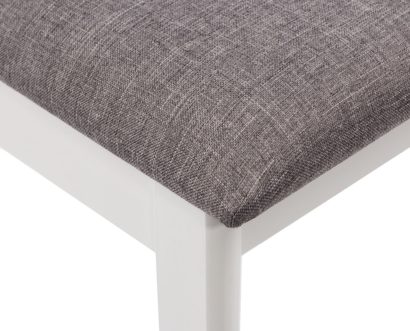 Стул деревянный Aron Soft white / light grey — фото 2