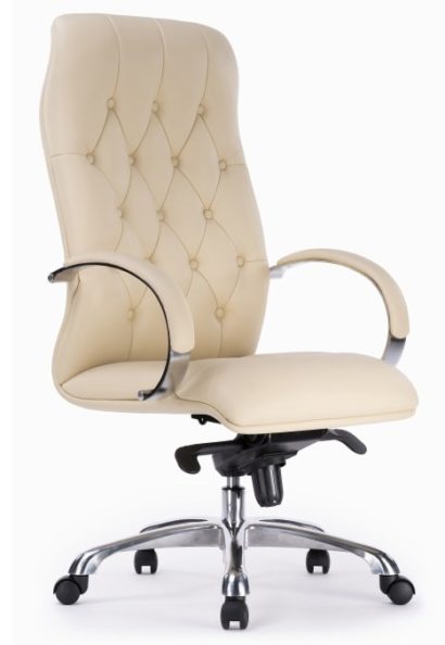 Компьютерное кресло Osiris beige / satin chrome — фото 1