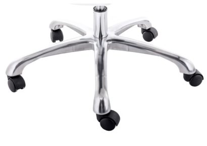 Компьютерное кресло Osiris white / satin chrome — фото 9