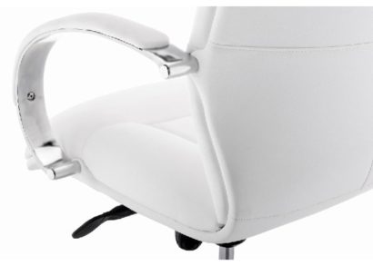 Компьютерное кресло Osiris white / satin chrome — фото 5