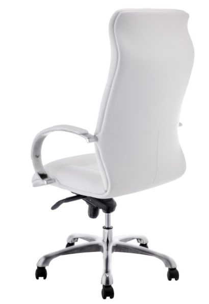 Компьютерное кресло Osiris white / satin chrome — фото 8