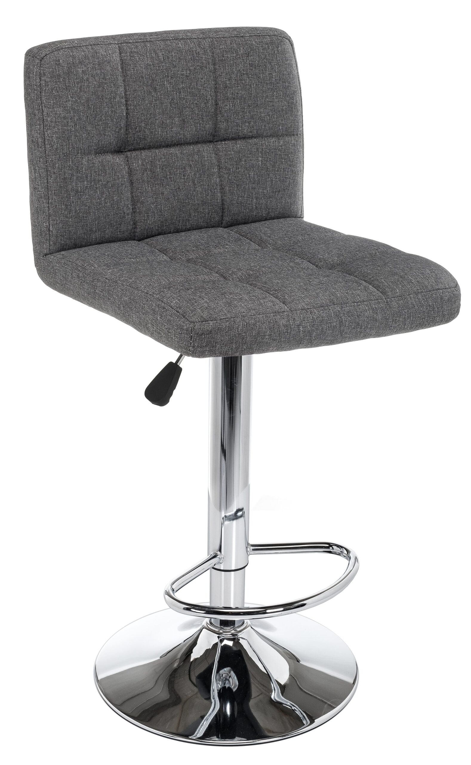 Барный стул Paskal grey fabric