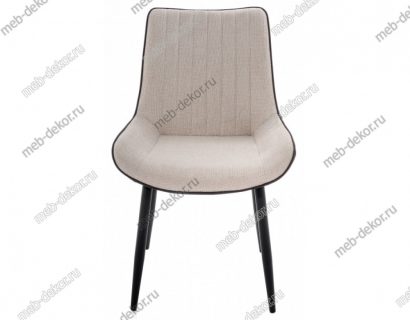 Стул Seda light beige / dark brown — фото 4