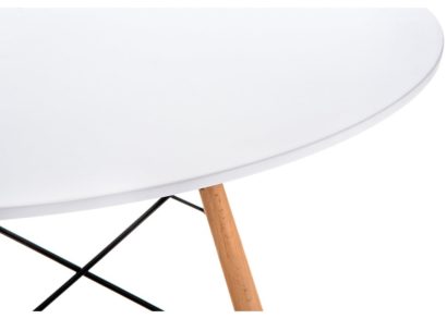 Стол Table 90х72 white / wood — фото 5