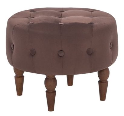 Банкетка Classic-АУ-05 (Супернова 33/Коричневый/ноги Орех) — фото 1
