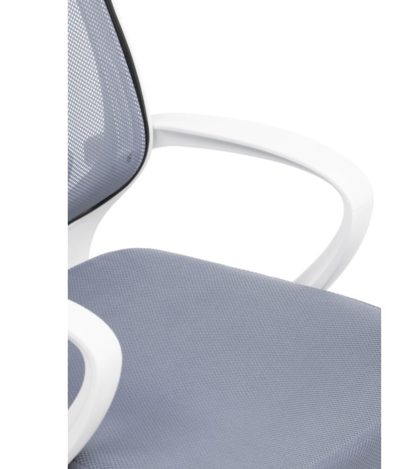 Компьютерное кресло Ergoplus light gray / white — фото 9