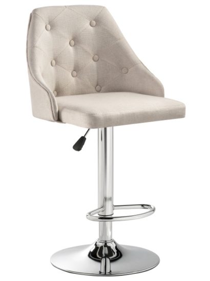 Барный стул Laguna cream fabric — фото 1
