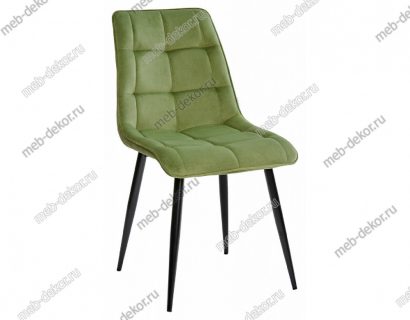 Обеденная группа PETAL D110 и 4 стула CHIC G108-27 ТЕРРАРИУМНЫЙ МОХ, ВЕЛЮР — фото 4