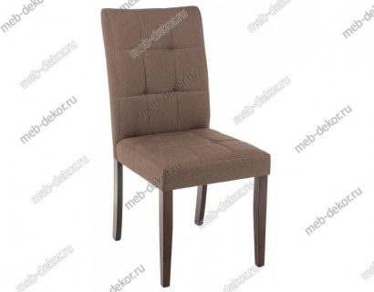Стул Madina dark walnut / fabric brown — фото 1