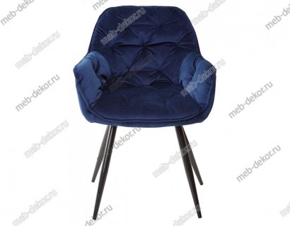 Стул MALTA BLUVEL-86 NAVY BLUE, велюр — фото 4