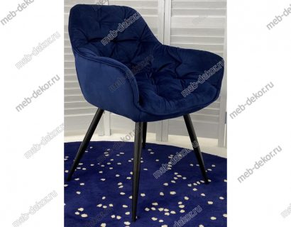 Стул MALTA BLUVEL-86 NAVY BLUE, велюр — фото 2