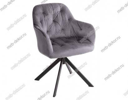 СТУЛ CROCUS DARK GREY 360 ГРАД. — фото 1