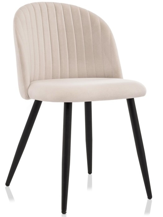 Стул Gabi 1 beige / black