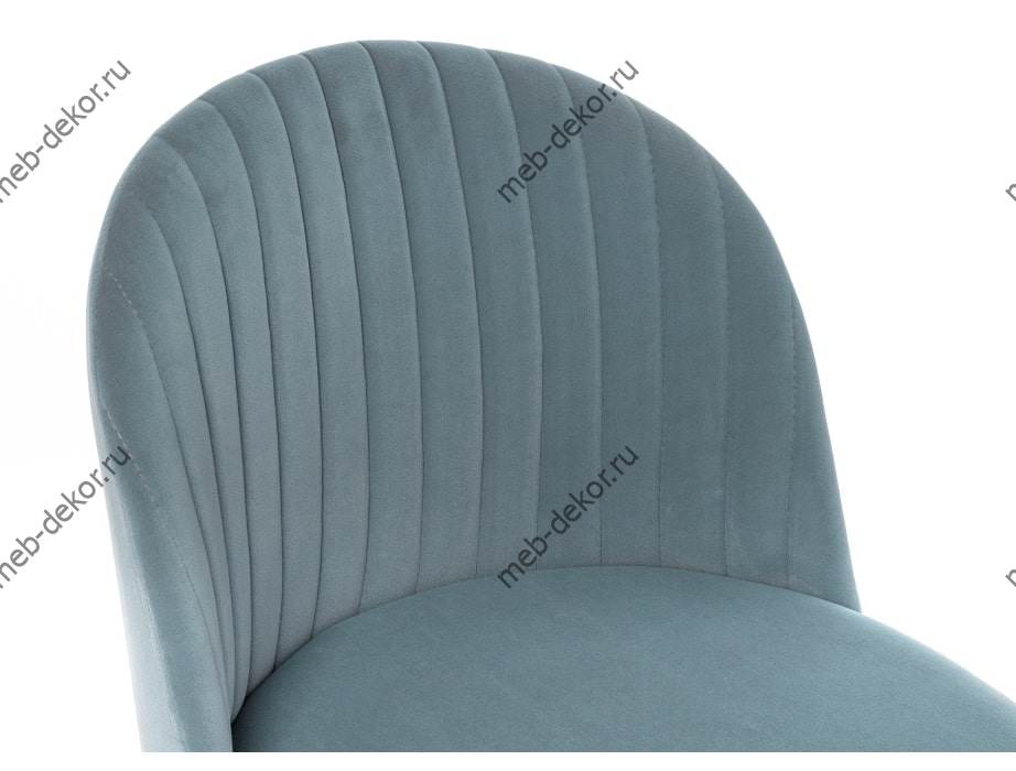 Стул Gabi 1 light blue / black