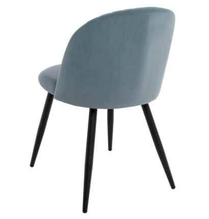 Стул Gabi 1 light blue / black — фото 4